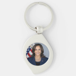 President Candidate Kamala Harris US 2024 Key Ring