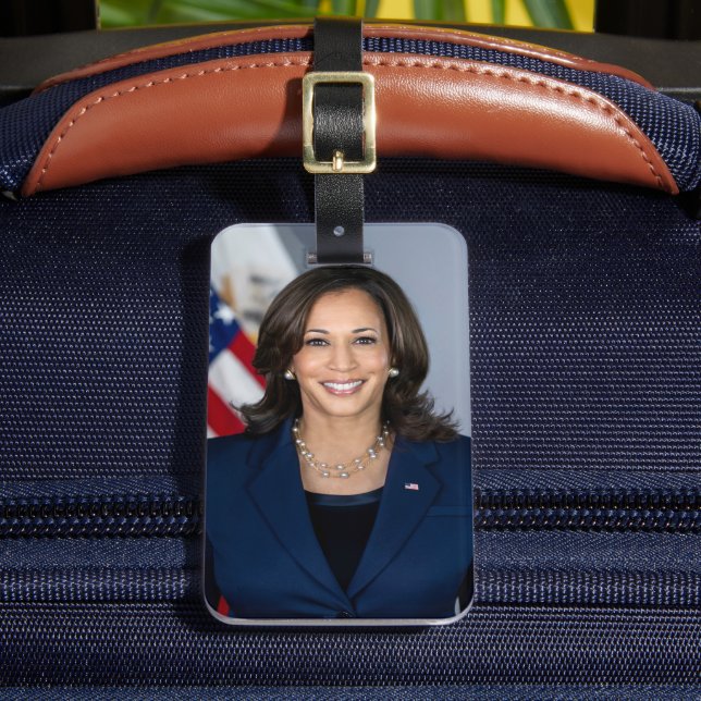 President Candidate Kamala Harris US 2024 Luggage Tag (Front Insitu 2)