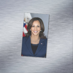 President Candidate Kamala Harris US 2024 Magnetic Business Card