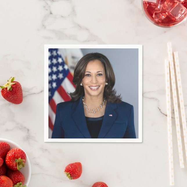 President Candidate Kamala Harris US 2024 Napkin (Insitu)