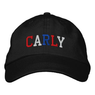 President Carly Fiorina 2016 Red White Blue Embroidered Hat