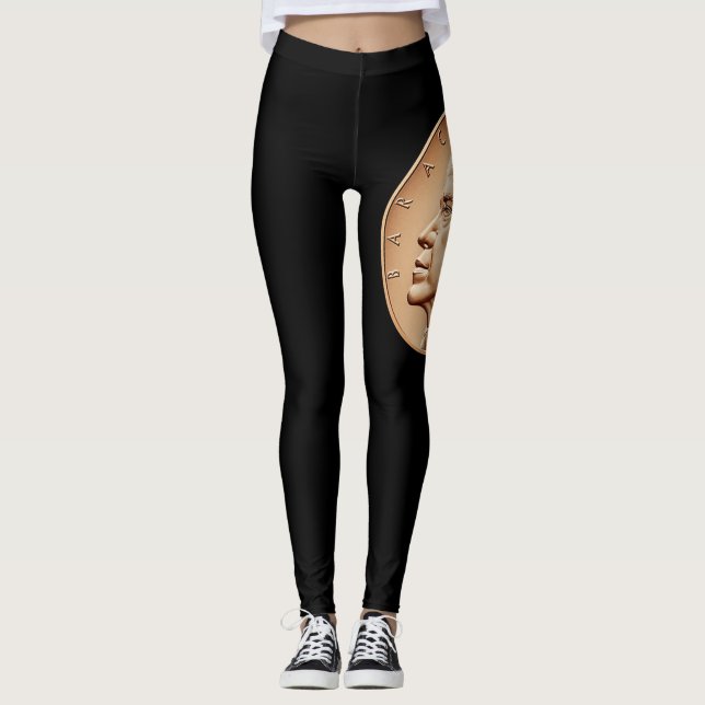 President Coin Barack Obamablack History Month Leggings (Front)