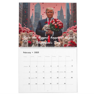 President Donald J. Trump 12 month calendar