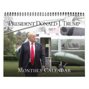 President Donald J Trump 2027 Photo Calendar