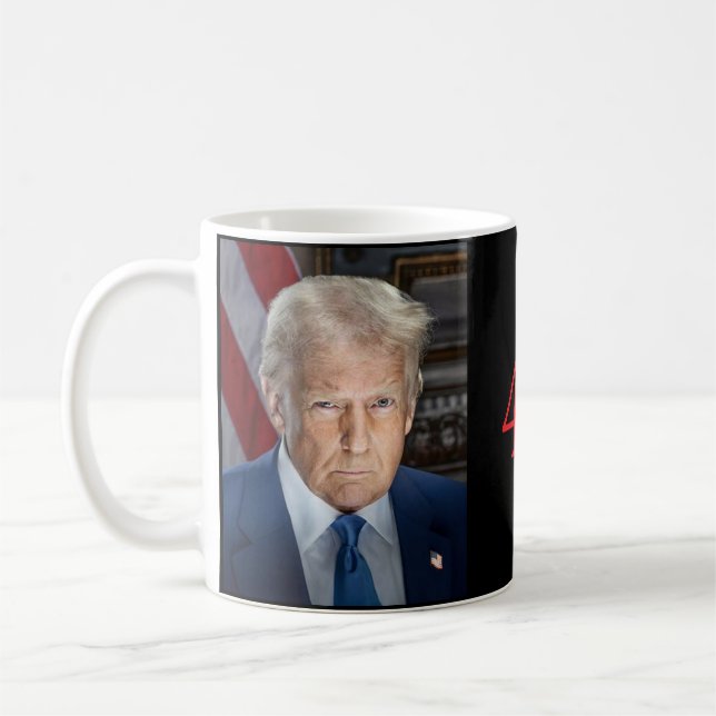 President Donald J. Trump 47 Coffee Mug (Left)