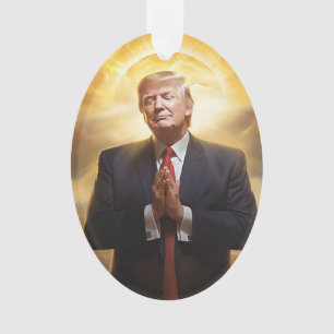 President Donald J Trump Acrylic Ornament