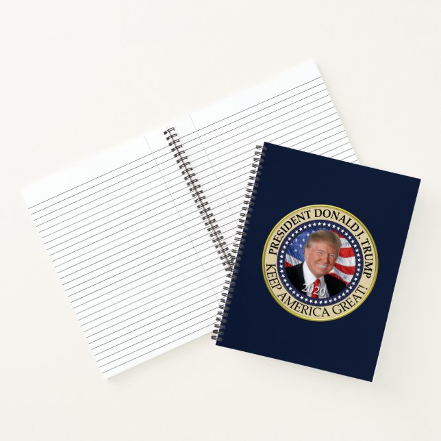 President Donald Trump 2020 Keep America Great Notebook (Inside)