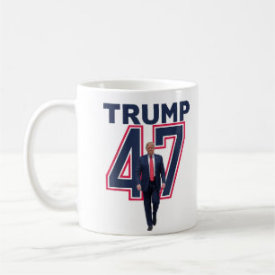 President Donald Trump 47 Trump Winner 2024 Trump  Coffee Mug