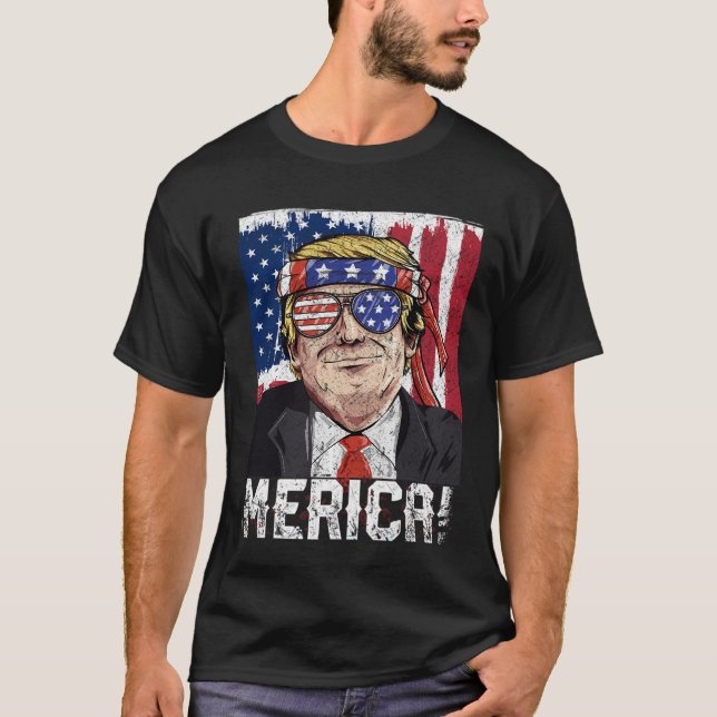 President Donald Trump America T-Shirt (Front)