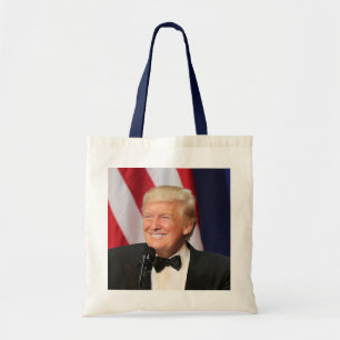 President Donald Trump At His Inauguration Tote Bag