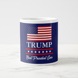 PRESIDENT DONALD TRUMP  BEST PRESIDENT EVER LARGE COFFEE MUG