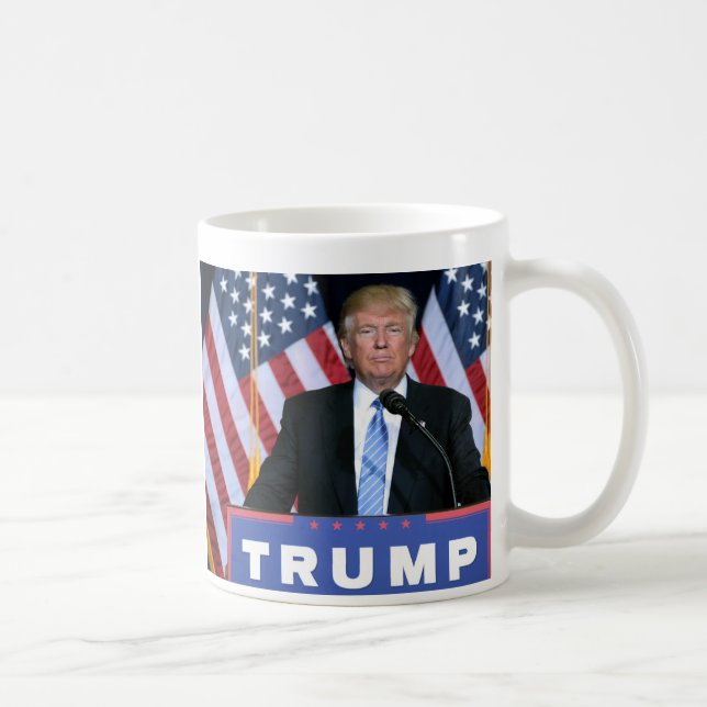 President Donald Trump Coffee Mug (Right)