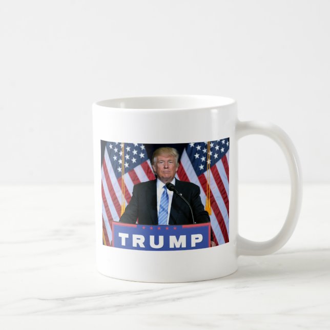 President Donald Trump Coffee Mug (Right)