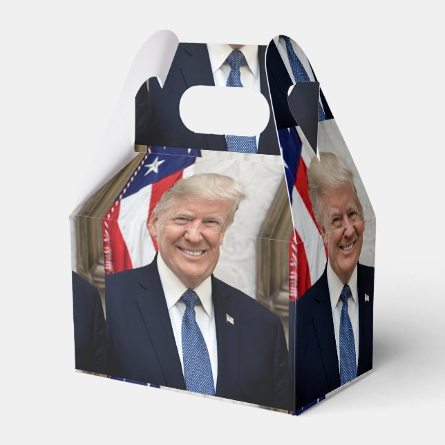 President Donald Trump Favour Box (Front Side)