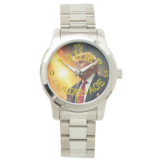 PRESIDENT DONALD TRUMP GOLDEN AGE WATCH (Front)