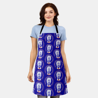 President Donald Trump in Blue Apron