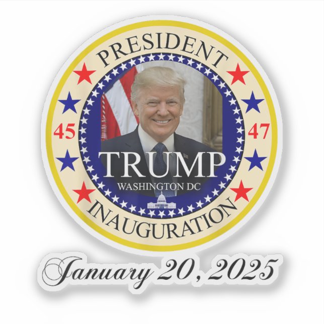 President Donald Trump Inauguration Day 2025 (Front)