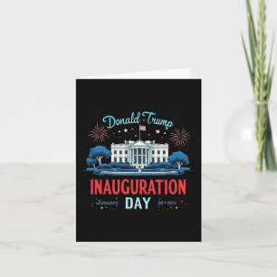 President Donald Trump Inauguration Day 2025 2 Card