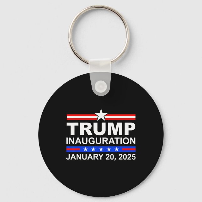 President Donald Trump Inauguration Day 2025 4  Key Ring (Front)