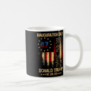 President Donald Trump Inauguration Day 2025 Coffee Mug