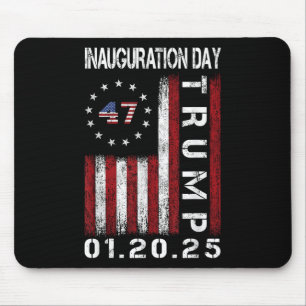 President Donald Trump Inauguration Day 2025 Mouse Mat