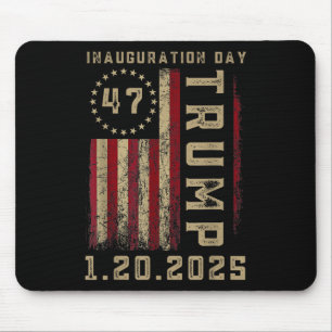 President Donald Trump Inauguration Day 2025 Mouse Mat