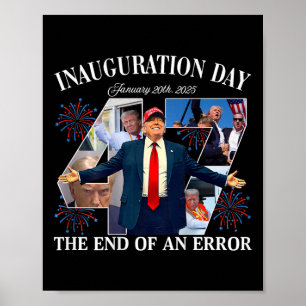 President Donald Trump Inauguration Day 2025 (on B Poster