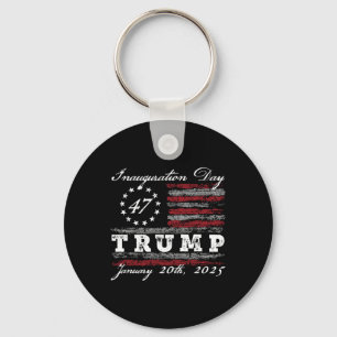 President Donald Trump Inauguration Day 2025 Us Fl Key Ring