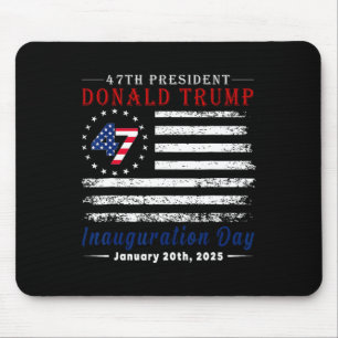 President Donald Trump Inauguration Day 2025 Vinta Mouse Mat