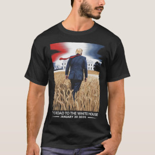 President Donald Trump Inauguration Day 2025 Vinta T-Shirt