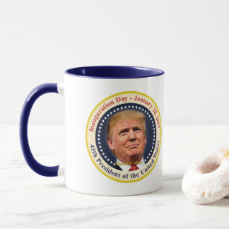 President Donald Trump Inauguration Day Souvenir Mug