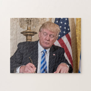 President Donald Trump Jigsaw Puzzle