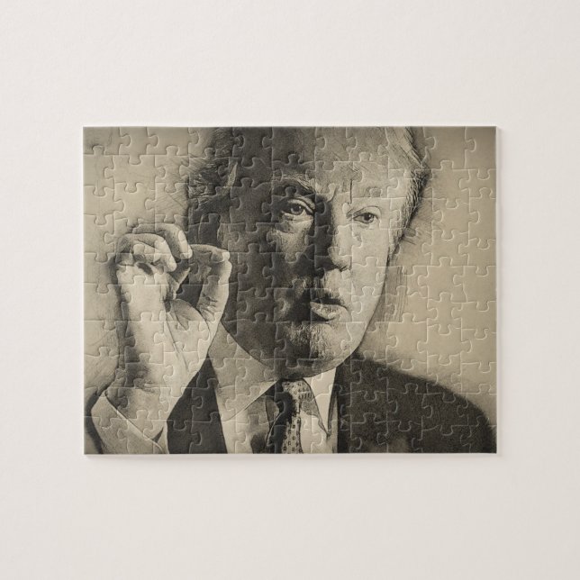 President Donald Trump Jigsaw Puzzle (Horizontal)