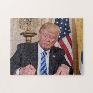 President Donald Trump Jigsaw Puzzle