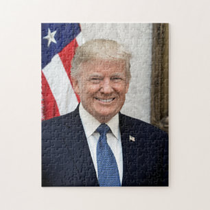 President Donald Trump Jigsaw Puzzle