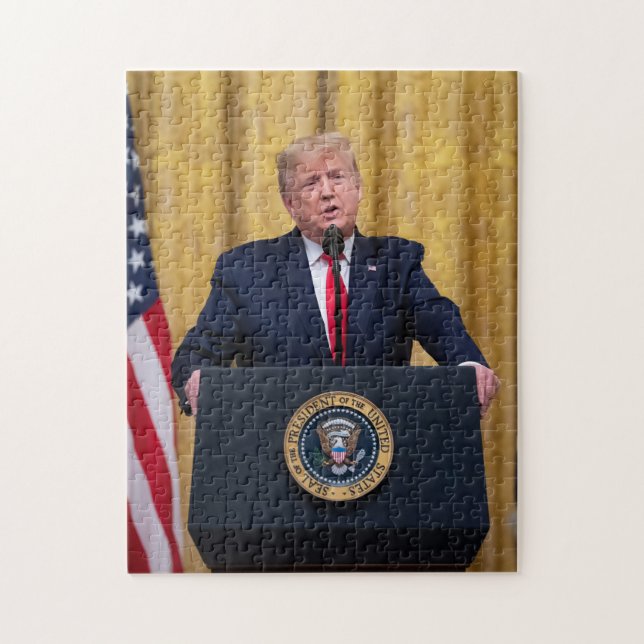 President Donald Trump Jigsaw Puzzle (Vertical)