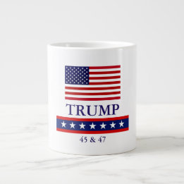 PRESIDENT DONALD TRUMP JUMBO COFFEE MUG