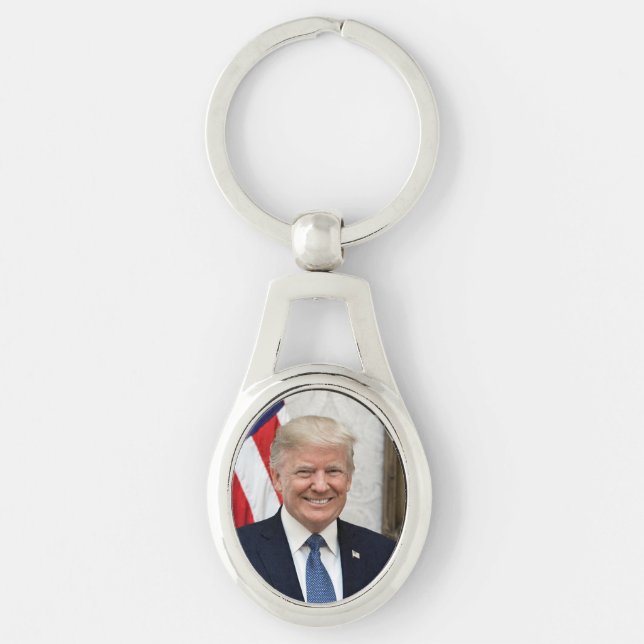 President Donald Trump Key Ring (Front)