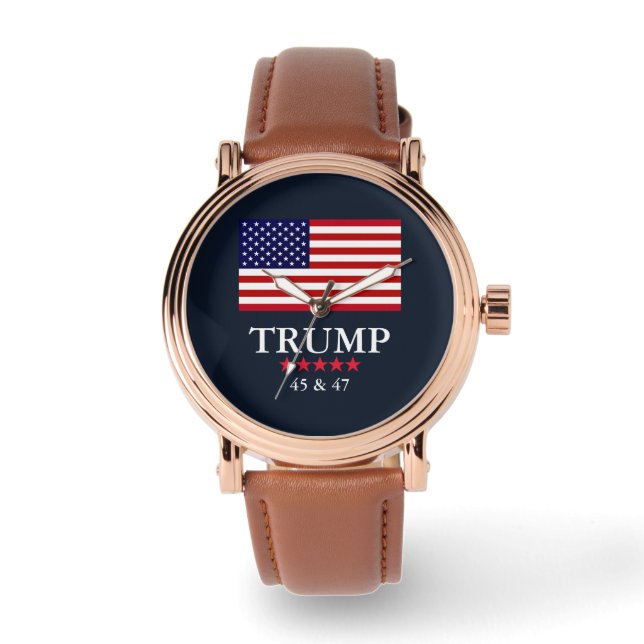 PRESIDENT DONALD TRUMP MEN'S WATCH (Front)