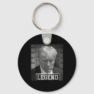 President Donald Trump Mugshot 2024 Not Guilty Key Ring