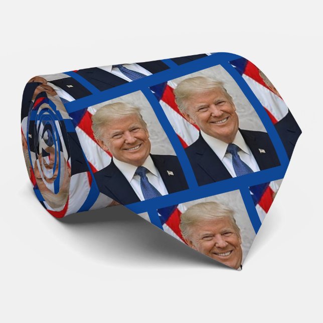 President Donald Trump Necktie (Rolled)