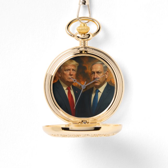 President Donald Trump & Netanyahu Watch (Front)
