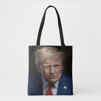 President Donald Trump Official Portrait Tote Bag