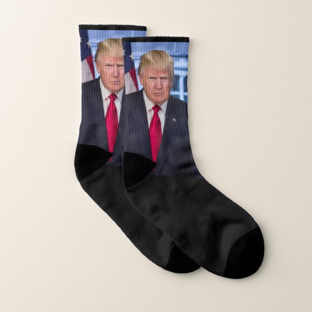 President Donald Trump Photo Socks (Pair)