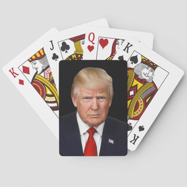 President Donald Trump Playing Cards (Back)