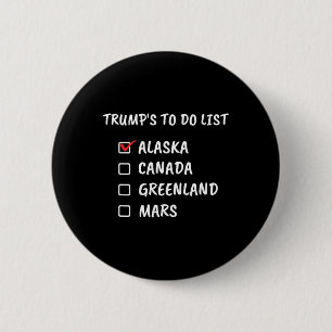 President Donald Trump Political Fiction Humour Jo 6 Cm Round Badge
