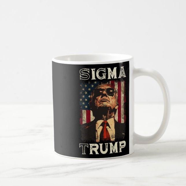 President Donald Trump - Sigma Trump  Coffee Mug (Right)