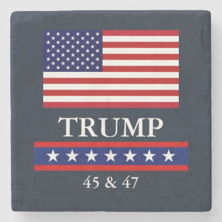 PRESIDENT DONALD TRUMP STONE COASTER