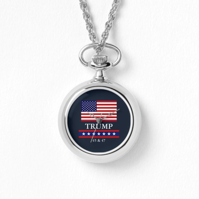 PRESIDENT DONALD TRUMP WOMEN'S NECKLACE (Front)
