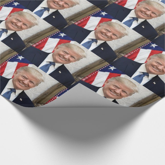 President Donald Trump Wrapping Paper (Corner)